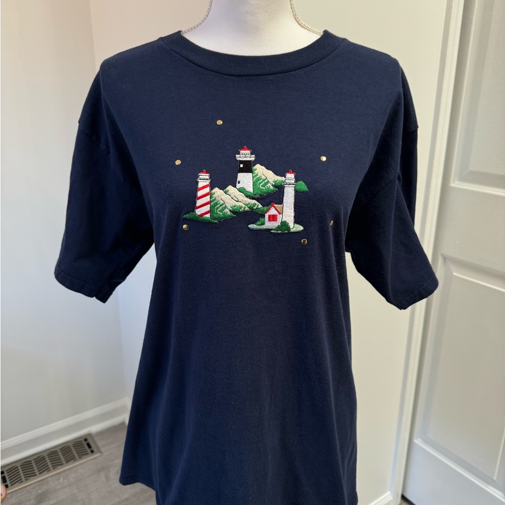 Vintage Lighthouse‎ T Shirt